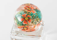 Lampwork Flowery Murrini Bead alternative view 2