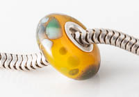 Silver Cored Fritty Lampwork Charm Bead alternative view 1