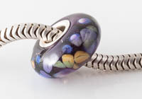 Silver Cored Fritty Lampwork Charm Bead alternative view 2