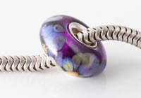 Silver Cored Fritty Lampwork Charm Bead alternative view 1