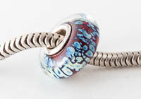 Silver Cored Fritty Lampwork Charm Bead alternative view 1