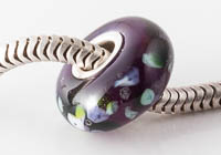 Silver Cored Fritty Lampwork Charm Bead alternative view 2
