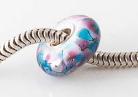 Silver Cored Fritty Lampwork Charm Bead alternative view 1