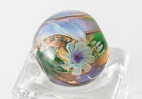 Lampwork Flowery Bead