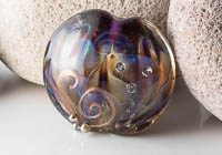 Lampwork Flowery Dahlia Bead alternative view 2