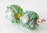 Lampwork Murrini Flower Beads alternative view 1