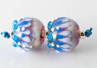 Lampwork Dahlia Beads