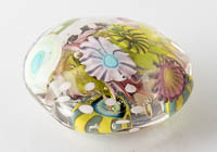 Lampwork Flowery Bead alternative view 1