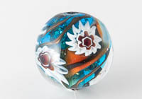 Lampwork Flowery Bead