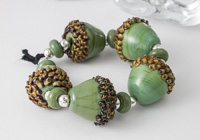 Acorn Lampwork Beads alternative view 1