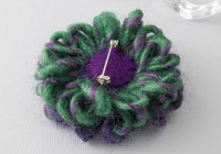 "Heather" Flower Brooch alternative view 1