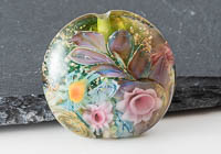 Lampwork Flowery Murrini Bead