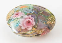 Lampwork Flowery Murrini Bead alternative view 2