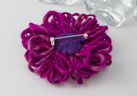 Fuchsia Flower Brooch alternative view 1