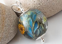 Flower Lampwork Pendant Necklace alternative view 2