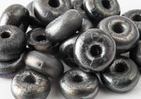 Spacer Beads - Silver Black
