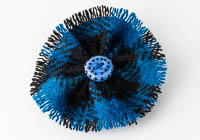 Harris Tweed Flower Brooch