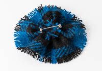 Harris Tweed Flower Brooch alternative view 1