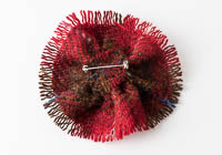 Harris Tweed Flower Brooch alternative view 1