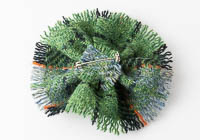 Harris Tweed Flower Brooch alternative view 1