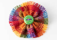 Harris Tweed Flower Brooch