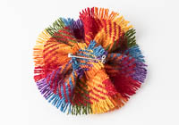 Harris Tweed Flower Brooch alternative view 1