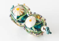 Lampwork Murrini Flower Beads alternative view 2