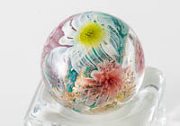 Lampwork Flowery Murrini Bead alternative view 2