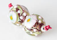 Lampwork Murrini Flower Beads alternative view 1