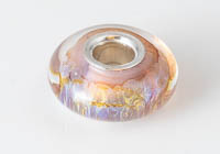 Silver Cored Lampwork Charm Bead alternative view 1