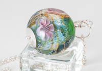 Flower Lampwork Pendant Necklace alternative view 1