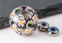 Lampwork Flower Murrini Bead Set alternative view 2