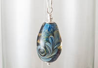 Leafy Lampwork Pendant alternative view 1