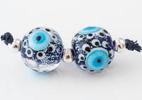 Dichroic Lampwork Beads