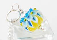 Dahlia Lampwork Charity Pendant alternative view 1