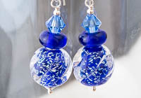 Dichroic Lampwork Earrings alternative view 1