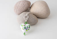 Heart Lampwork Pendant alternative view 2