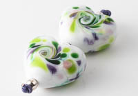 Lampwork Heart Beads alternative view 2