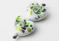 Lampwork Heart Beads