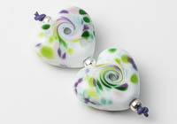 Lampwork Heart Beads alternative view 1