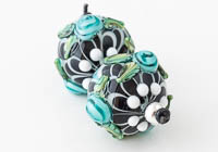 Lampwork Dahlia Beads alternative view 2