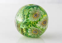 Lampwork Flowery Murrini Bead alternative view 1