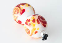 Swirly Lampwork Beads alternative view 1