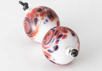 Swirly Lampwork Beads alternative view 2