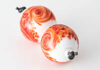 Swirly Lampwork Beads alternative view 1