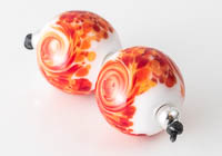 Swirly Lampwork Beads alternative view 2