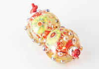 Lampwork Murrini Flower Beads alternative view 1