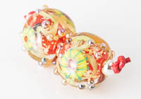 Lampwork Murrini Flower Beads alternative view 2