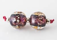 Dichroic Lampwork Beads