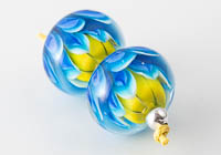 Lampwork Dahlia Beads alternative view 1